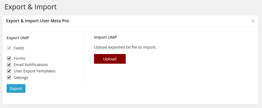 export ump-1