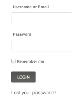 Front-end user login