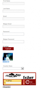 Custom frontend registration by User Meta