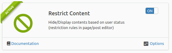 Restrict content add on preview