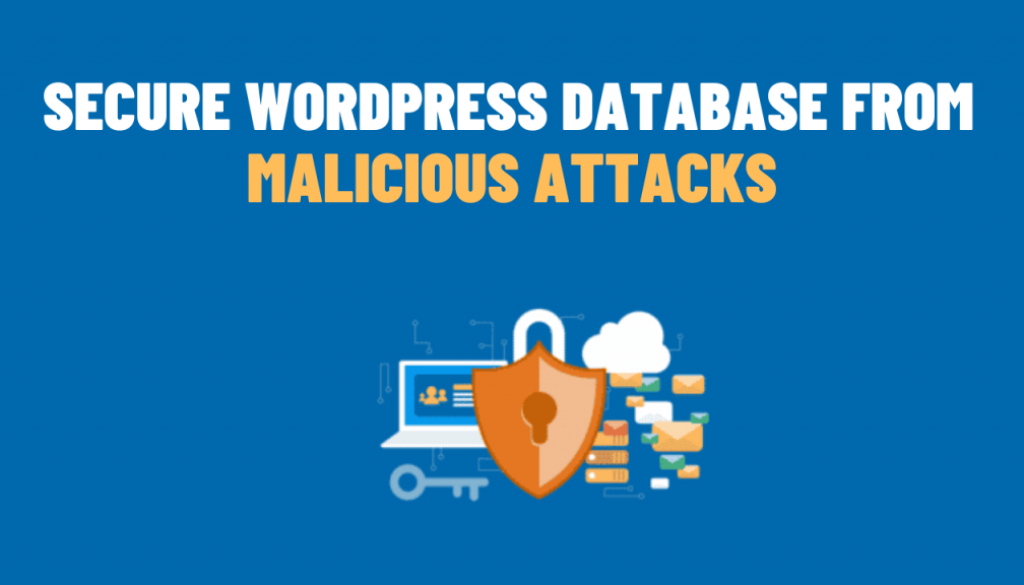 secure wordpress database from malicious