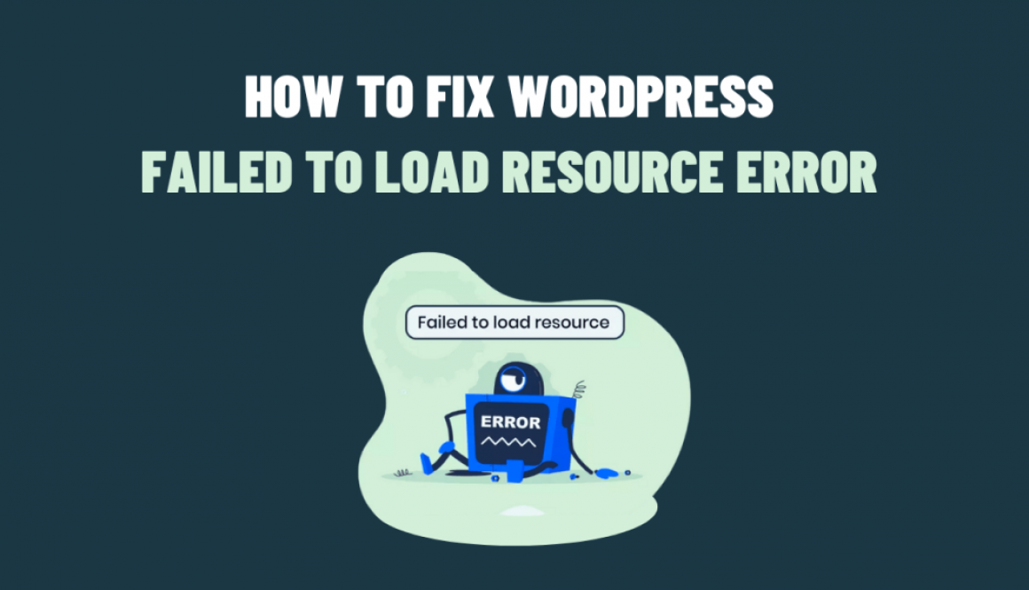 Failed to Load Resource