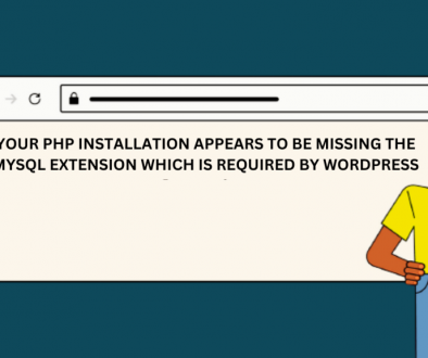 missing mysql extension error